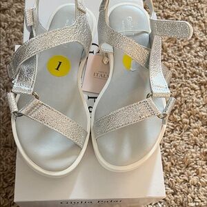 Guilia Silver Kids Sandals